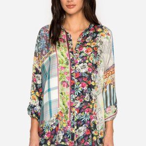 NWT Johhny Was Invita Blouse Sz M